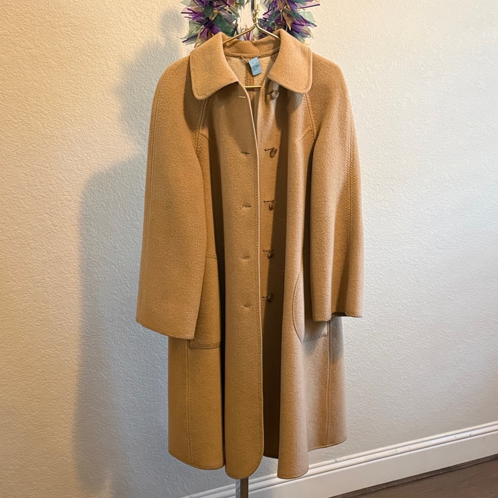 Reversible Wetherall Women's Camel Coat